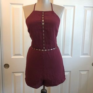 Forever 21 red romper